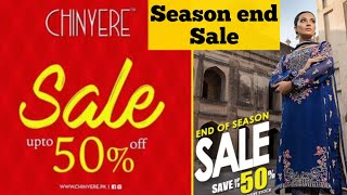 CHINYERE Season End Sale 50% Discount 2020 Fashion New Design World Top Brand Pakistan