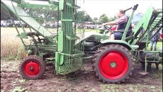 Seltene FENDT-Rüben-Vollernter (demo) Grasernte 1960-1970.