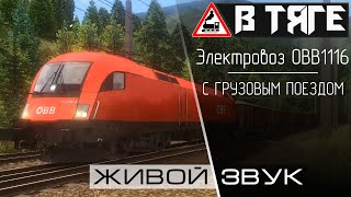 OBB1116 с грузовым ● реальные звуки ● Train Simulator 2019