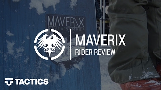 Never Summer Maverix 2018 Snowboard Rider Review - Tactics.com