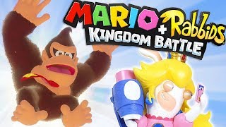 DONKEY KONG OP BOYS ! | Mario + The Lapins Crétins Kingdom Battle (Donkey Kong DLC) #1