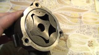 Масляный насоc Ford Siera 2.0 OHC дефектовка