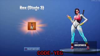 *NEW* UNLOCKING "ROX STAGE 3" Outfit on Fortnite Battle Royale