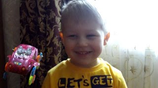 Машинка SUPER POWER  Машинка перевёртыш распаковывает и играется Егорка