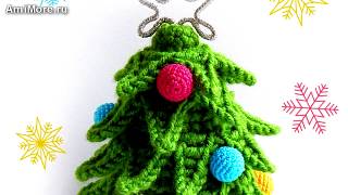 Амигуруми: схема Новогодняя ёлочка. Игрушки вязаные крючком - Free crochet patterns.