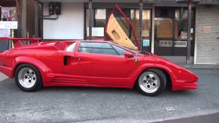 エンジン始動V12　 ランボルギーニ　カウンタック LP5000　アニバーサリー 3)