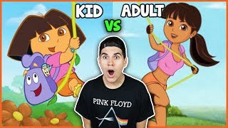 Cartoon Characters Reimagined As Adults