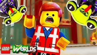 INVASÃO ALIENÍGENA NA NOSSA CIDADE! - LEGO Worlds #31