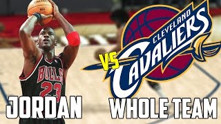 Can Michael Jordan Beat The Cleveland Cavaliers Playing By Himself? NBA 2k17 Gameplay!