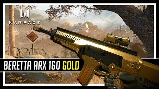 Warface Beretta ARX 160 Gold Patente Apache