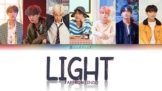 BTS (防彈少年團) – Light (JAP/ROM/INDO Color Coded Lyrics/歌詞)