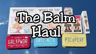 Haul & Swatches - The Balm Cosmetics - Eyeshadow Palette's, Blush and Highlighter's