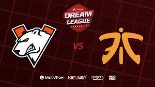 Virtus.pro vs Fnatic, DreamLeague Season 11 Major, bo3, game 1 [4ce & Lex]