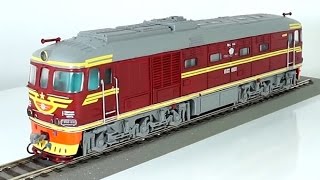 масштабная модель железная дорога № 47/103 локомотив тепловоз тэп-60 1:87 (А. Блазин) modelling