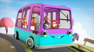 Hjulen På Bussen - Barnsånger på svenska - BarnMusikTV
