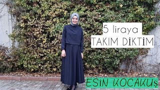 #ikilitakım #kloşetek 
İKİLİ TAKIM BİRİNCİ KISIM |YARIM DAİRE ETEK KALIBI VE DİKİMİ|