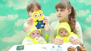 Распаковка посылок для  реборна. Чехол миньон.