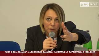 Icaro Sport. Alessandra Zambelli incontra la Battistelli Volley a Isolcasa Rimini