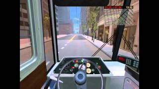 Bus & Cable-car Simulator: Full Trolleybus Route (Line 30)