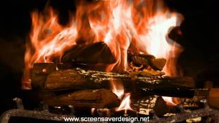 Скринсейвер камин - Screensaver fireplace