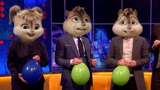 Famous People on Helium Compilation (Real Chipmunk Voice) part 1