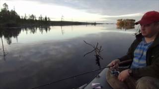 Рыбалка в Карелии Кумское водохранилище Пяозеро 16 24 июня 2015г