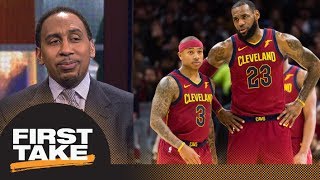 Stephen A. Smith says Isaiah Thomas return proves Warriors should be concerned | First Take | ESPN
