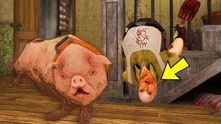 MR MEAT GETS ANGRY WHEN YOU HURT HIS PET PIG! (Mr Meat 1.5 New Update Gameplay)
