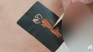Глитер-тату. Блестящая девушка.