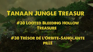 Looted Bleeding Hollow Treasure / Trésor de l’Orbite-Sanglante pillé - Tanaan Jungle Treasur - WoW