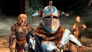 Skyrim СУПЕР ЛЕГЕНДАРНАЯ СЛОЖНОСТЬ, ВЫЖИВАНИЕ, ПРОЗРАЧНЫЙ HUD, #90 Бесконечная ВОЙНА!