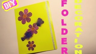 Kako dekorisati fasciklu / Folder decoration