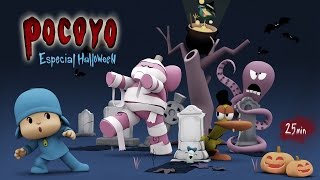 ? POCOYÓ en ESPAÑOL - Halloween: Pelis de terror [25 min] CARICATURAS y DIBUJOS ANIMADOS para niños