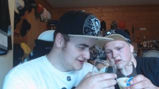 Utfordring med Pondern og Ruben - Drikke Red Bull og melk