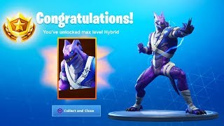 The NEW BLUE Hybrid Skin Variant in SEASON 8 - Fortnite Battle Royale (Max Battle Pass Skin)