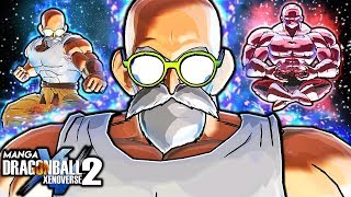 MANGA ULTRA INSTINCT ROSHI VS JIREN GAMEPLAY - Dragon Ball Xenoverse 2 Roshi Fights Jiren Gameplay