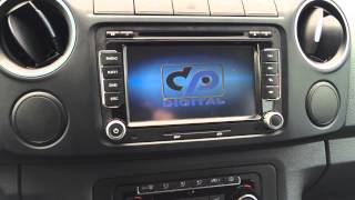 VW Amarok Штатное головное устройство