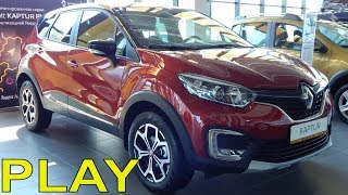 Renault Kaptur Play 1,6 л, 114 л.с., CVT X-Tronic  : новая комплектация PLAY экстерьер , интерьер
