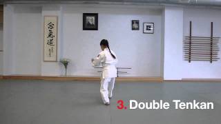 Examen jeunes ceinture blanche barre jaune