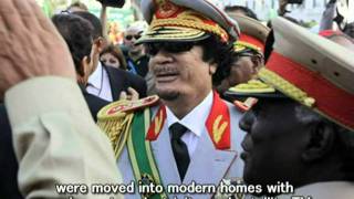 Personal tribute to Muammar al-Gaddafi