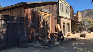 Tour of Paramount Ranch after Woolsey Fire