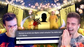 FIFA 18: HEFTIGER 90+ DISCARD im Discard PACK QUARTETT! ???