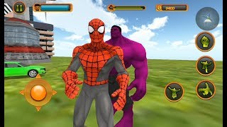 Monster Hero Vs Monster Villains Vs Spider Villains | Monster Hero City Battle - Android GamePlay
