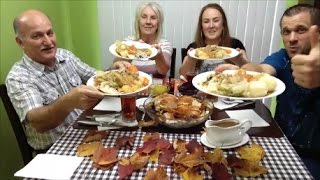 Canadian Thanksgiving Dinner & Dessert