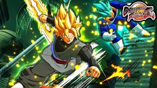 Dragon Ball FighterZ PC Mods: Gold Super Saiyan Goku Black Mod Gameplay (DRAGON BALL SUPER MANGA)