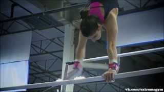 Тренировки Али Райсман (Aly Raisman) перед Олимпиадой-2012 (Лондон) [Гимнастика → Разное]