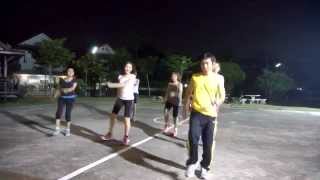 แอโรบ๊อกซิ้ง หมู่บ้านปรีชา 17/10/57