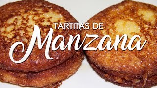 PASTELES DE MANZANA ? con pan de MOLDE ? SIN HORNO ✅ Tartitas de Manzana fritas