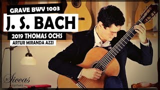 Artur Miranda Azzi plays BACH - Sonata BWV 1003 - Grave - trans. by A. M. Azzi on a 2019 Thomas Ochs