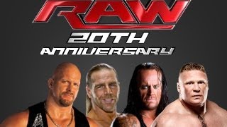 WWE News - Huge 20th Anniversary of RAW!